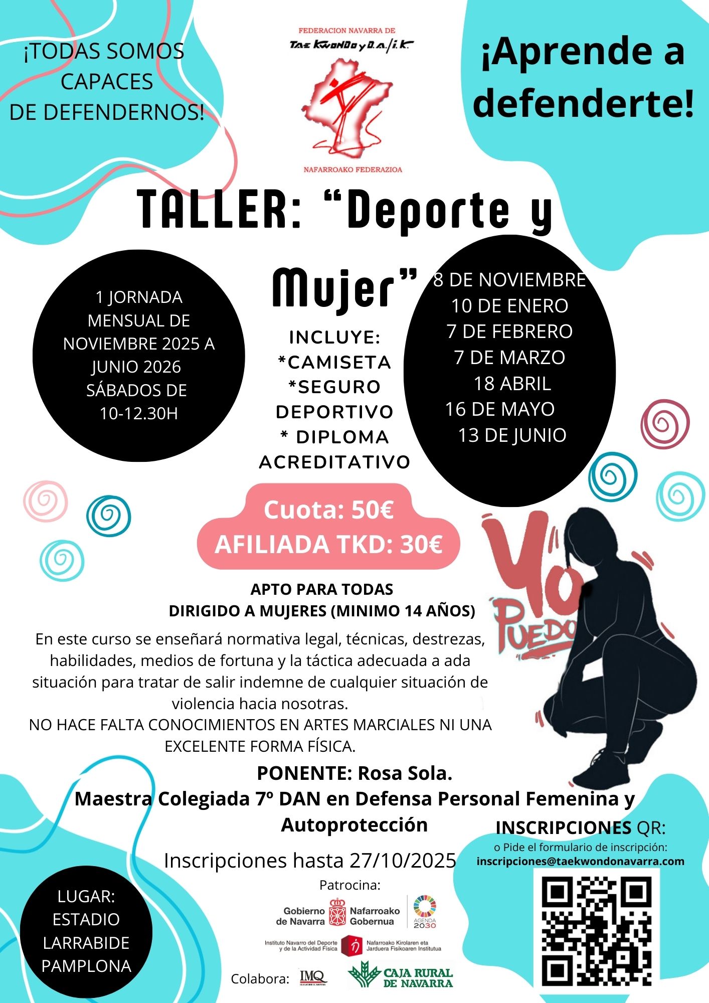 &quot;Deporte y Mujer&quot; Curso 2025 2026